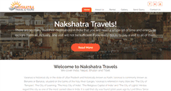 Desktop Screenshot of nakshatratravels.com